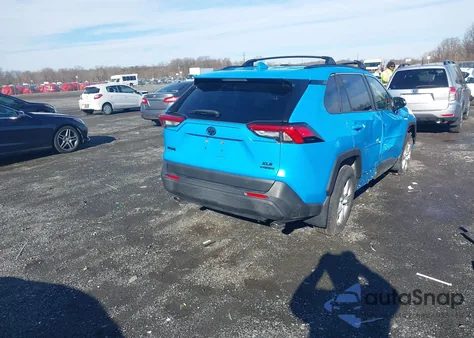 2019 Toyota Rav4 Hybrid Xle из США, поврежденный, VIN JTMRWRFV4KD518833